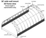 36'Wx48'Lx20'2"H wall mount building